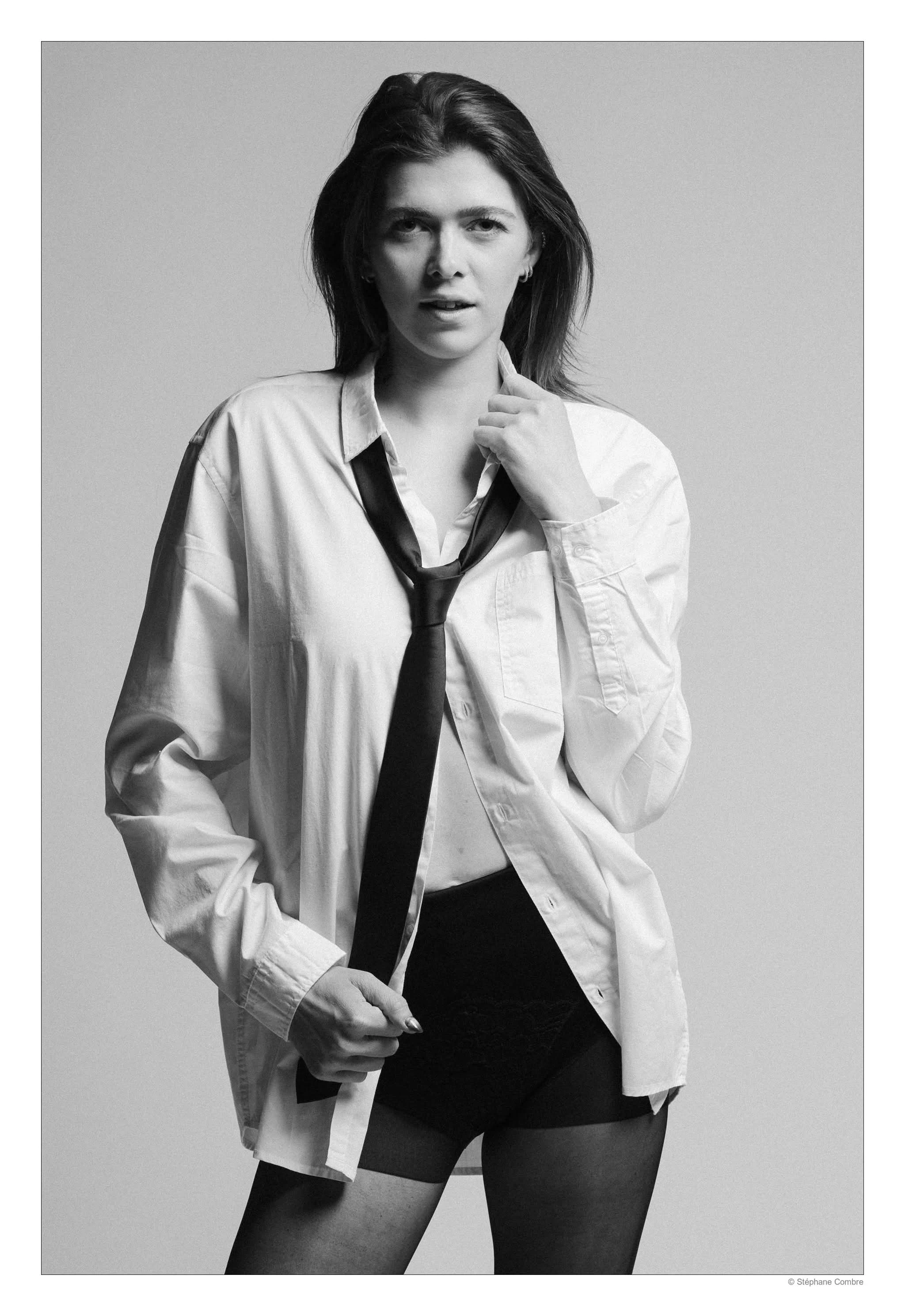 Portrait de Clarisse Bonneu en studio